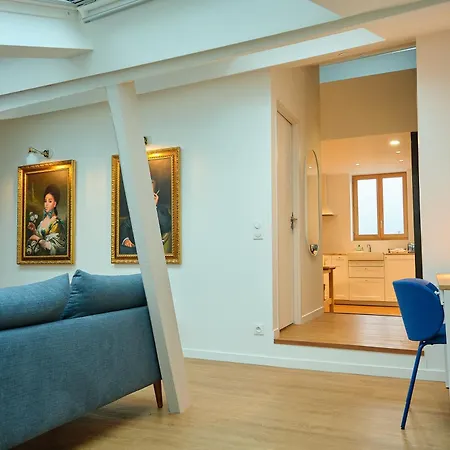 דירה Le Louis Xvi - Loft In The Clouds In The Heart Of *